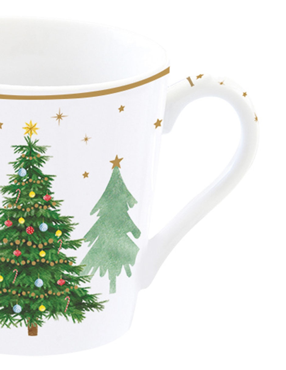 Set de tazas navideñas terno 8 piezas 4