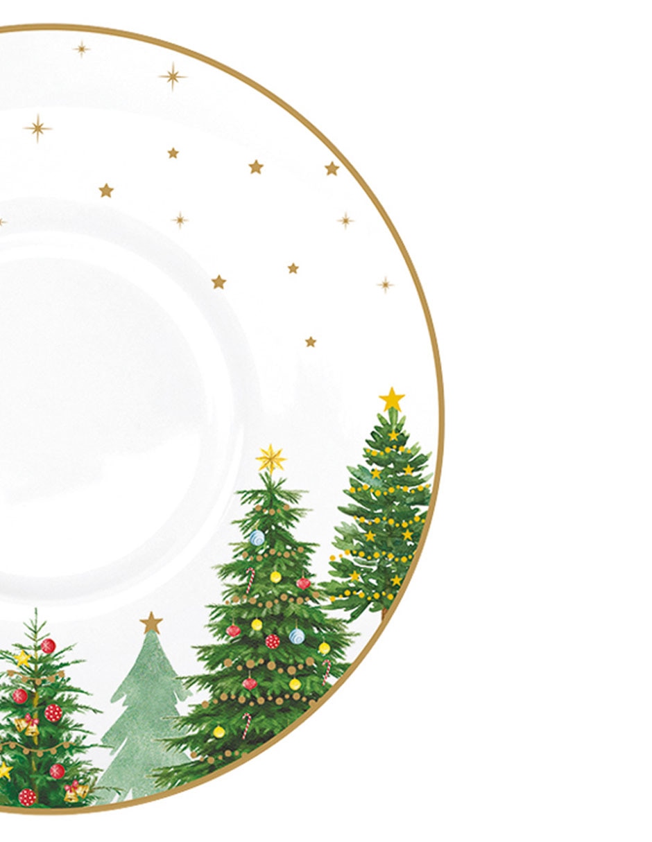 Set de tazas navideñas terno 8 piezas 6
