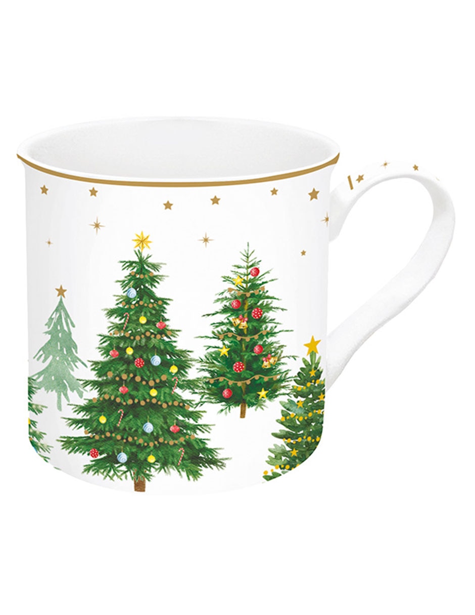 Taza navideña Festive Trees 1