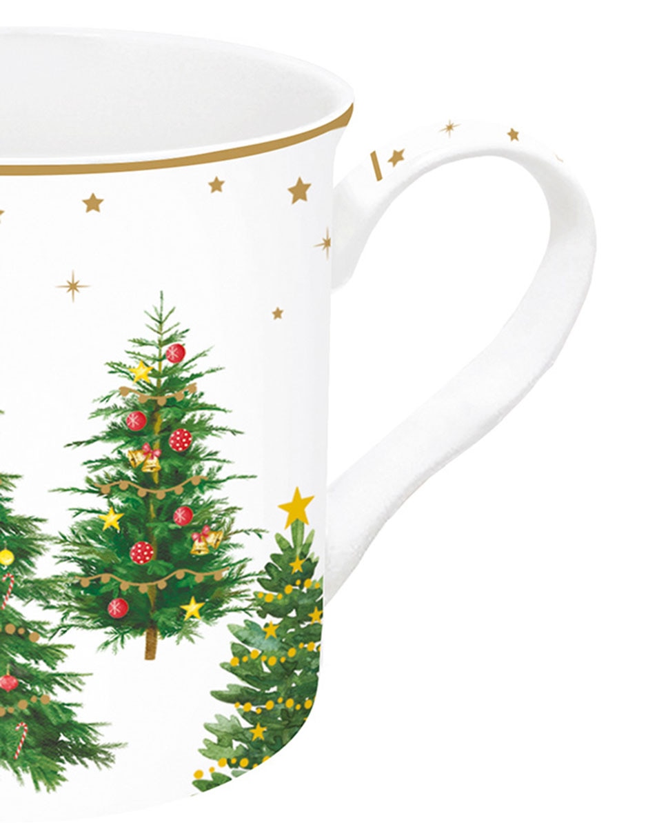 Taza navideña Festive Trees 2