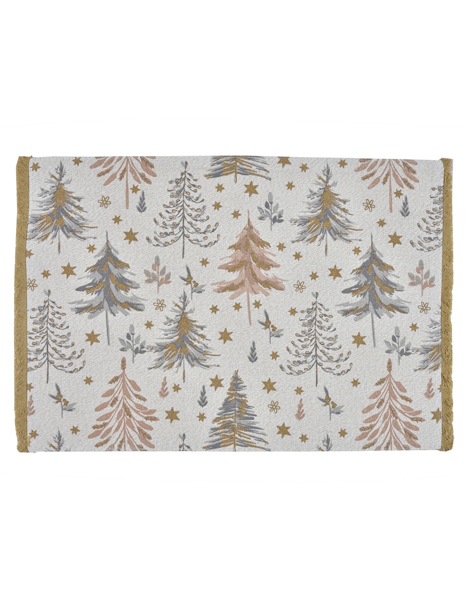 Mantel individual rectangular de algodón Nichola Mantel individual rectangular de algodón Nichola
