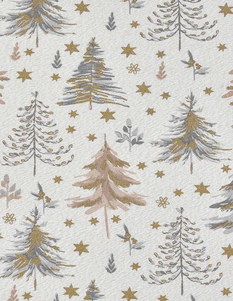 Mantel individual rectangular de algodón Nichola 2