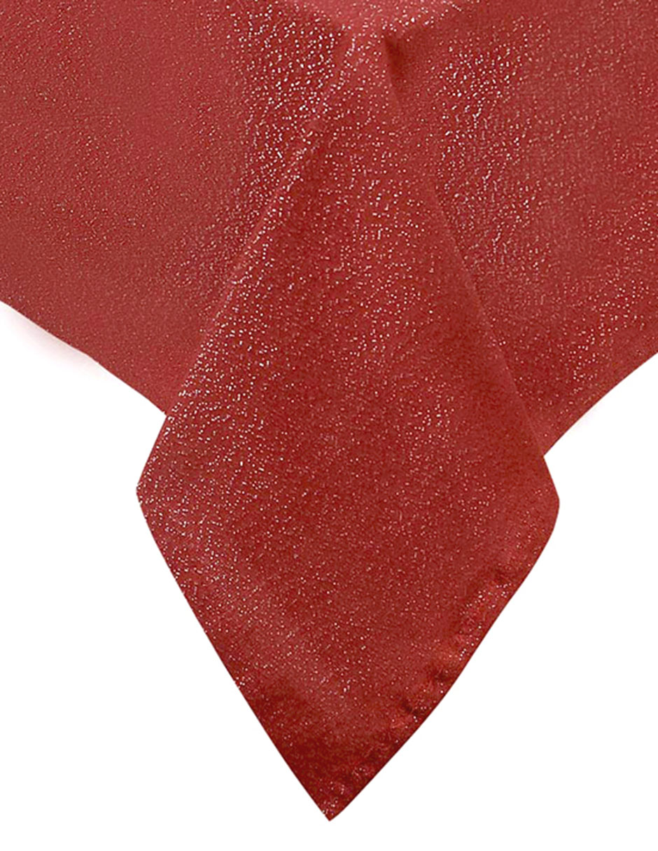Mantel rectangular Rouge