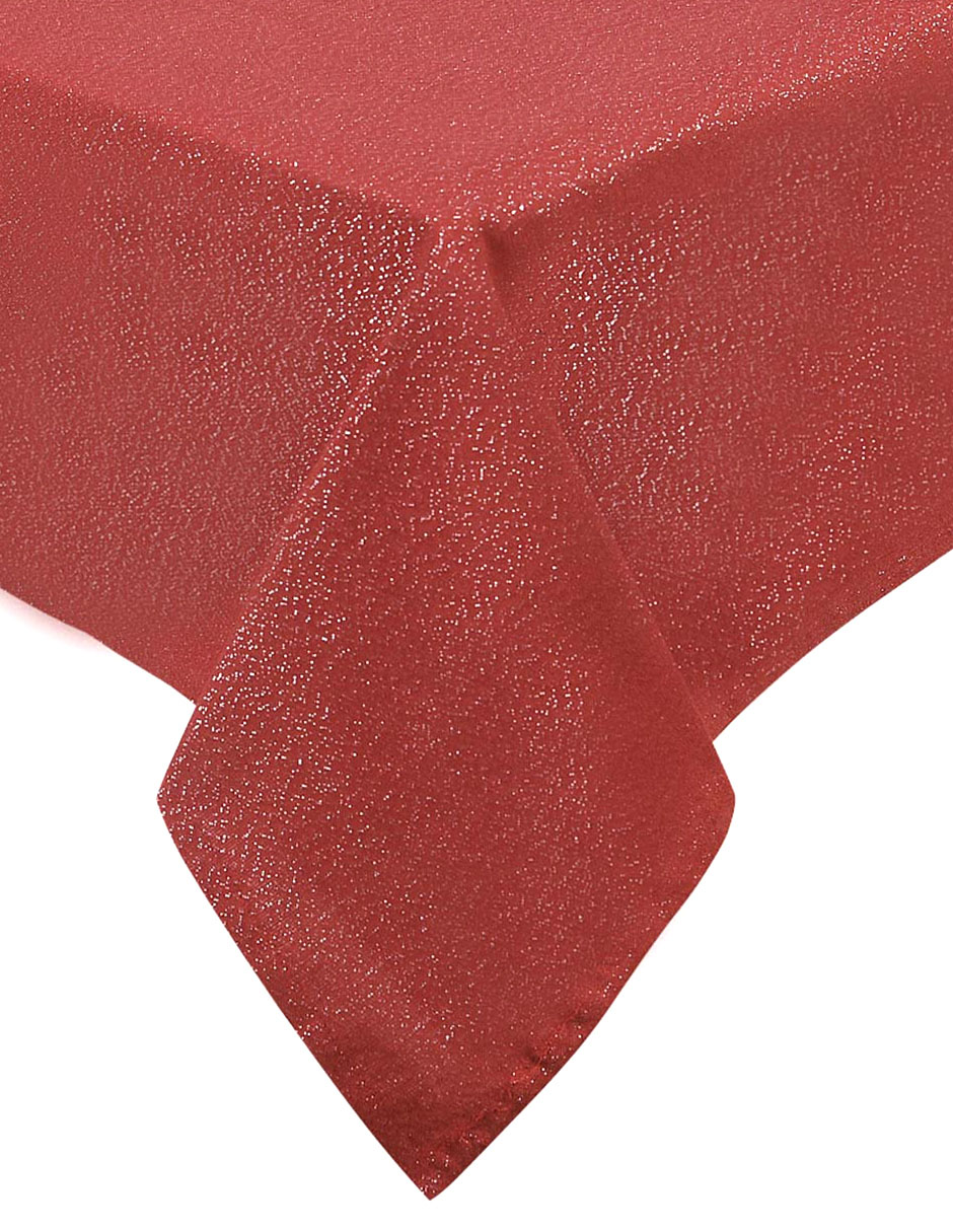 Mantel rectangular de algodón Rouge 2