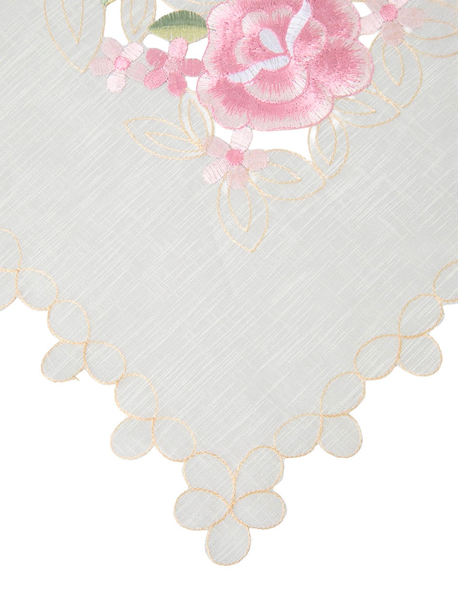 Mantel Rectangular De Poliéster Scarlet 2