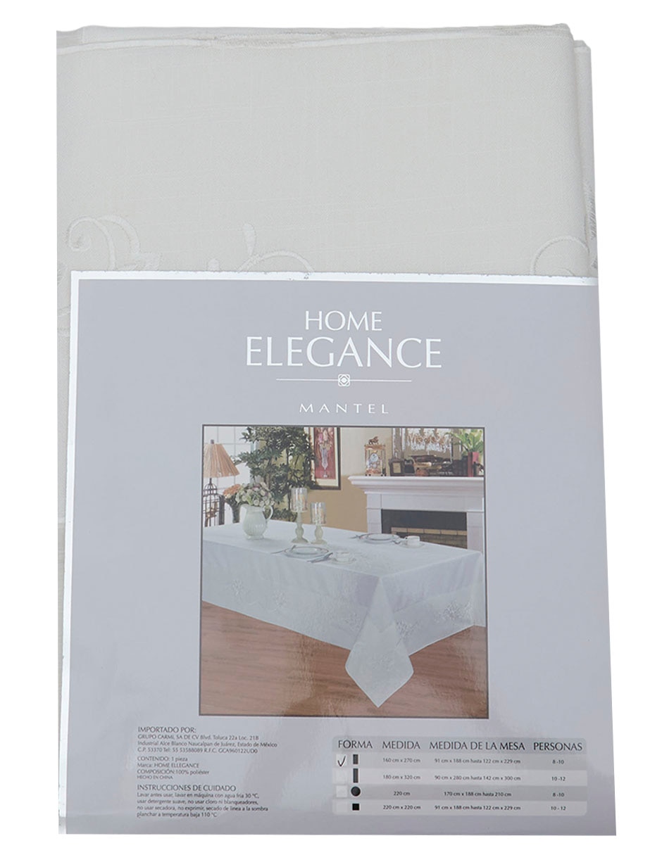 Mantel rectangular home elegance adara
