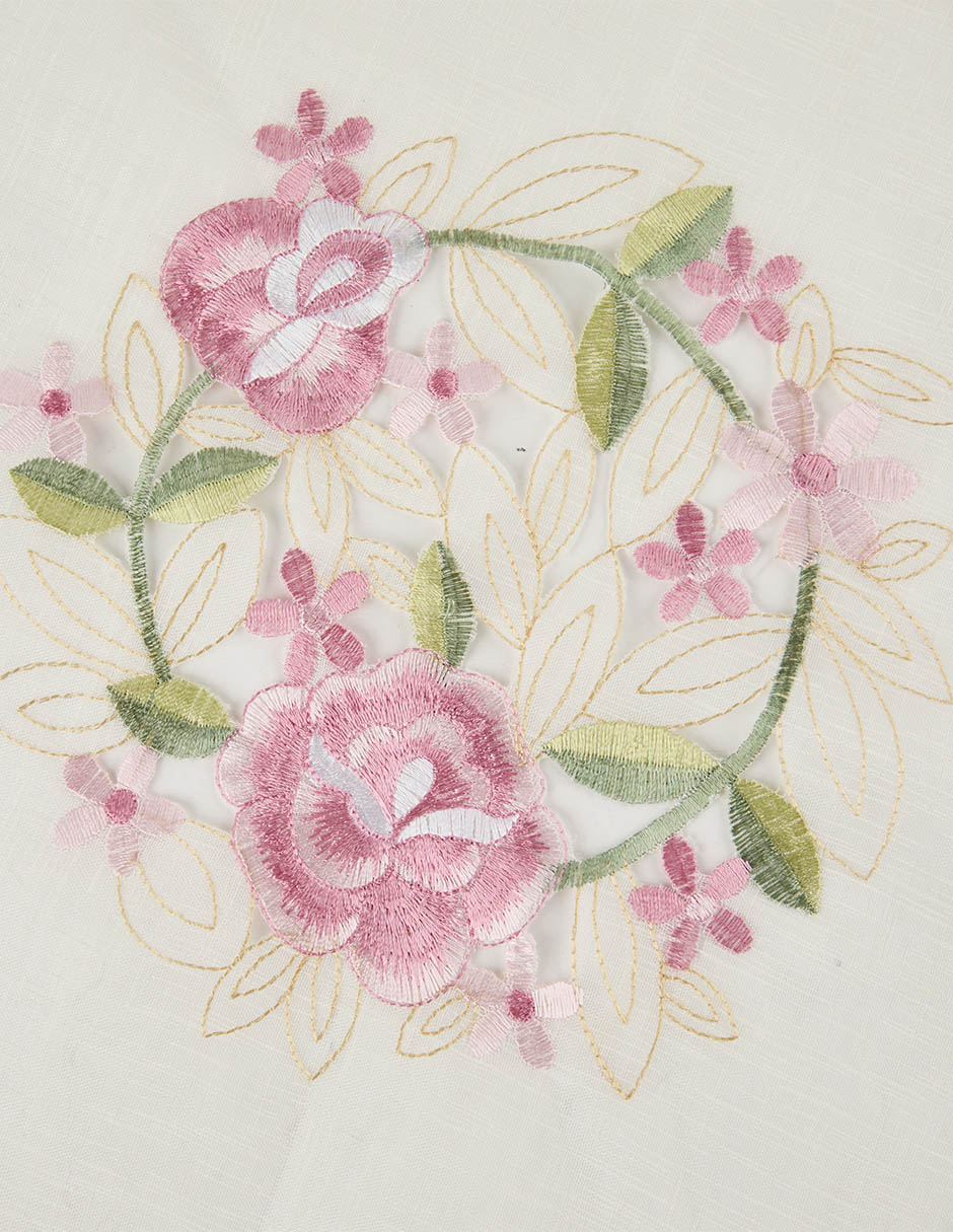 Carpeta Redondo Home Elegance Scarlet