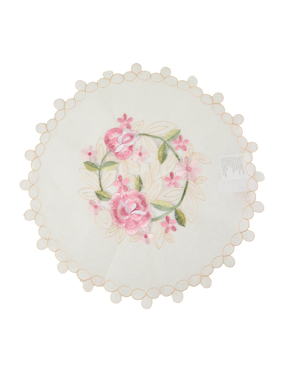 Carpeta Redondo Home Elegance Scarlet