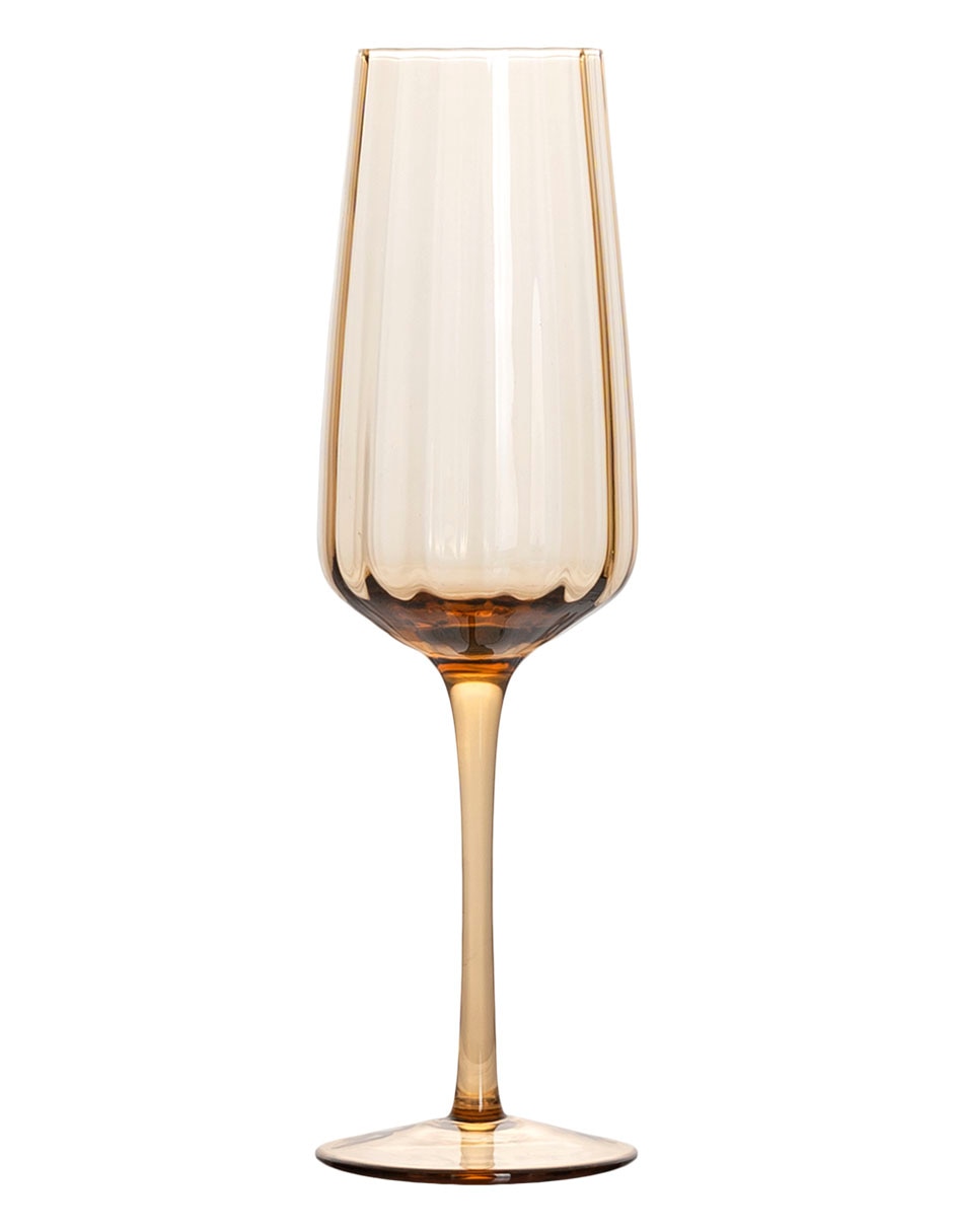 Copa flauta Tempo de vidrio soplado 1