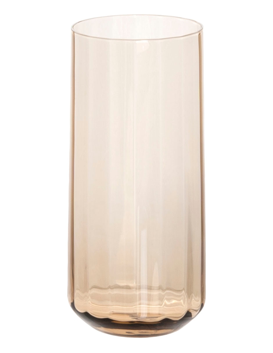 Vaso largo de vidrio soplado 2