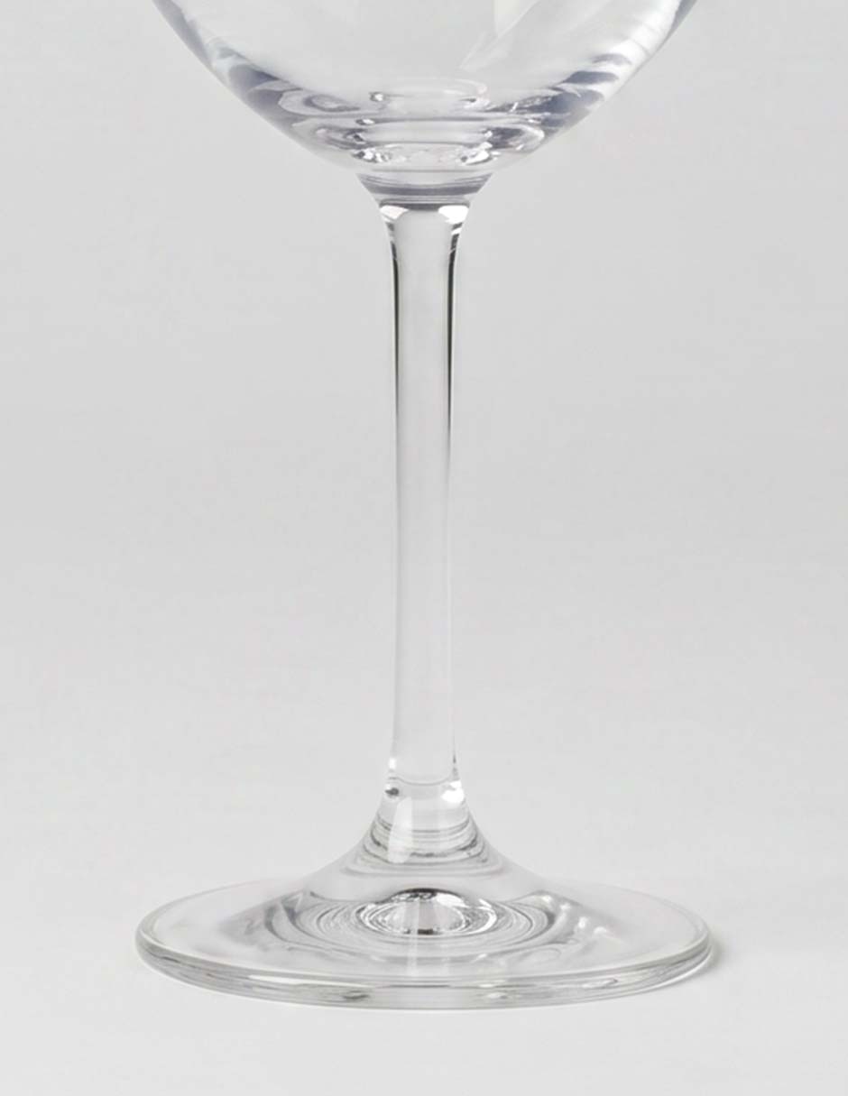 Set de copas para vino de vidrio 6 piezas 3