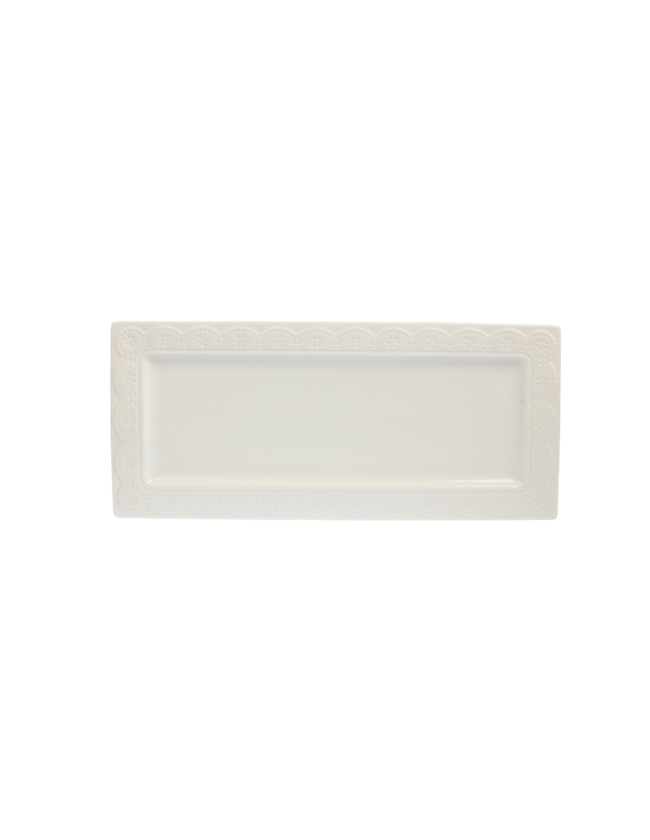 Plato para pastel de porcelana 2