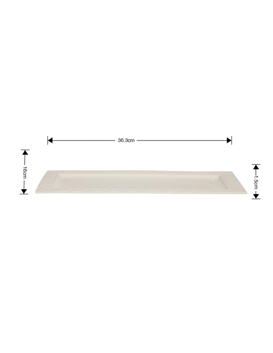 Plato para pastel de porcelana 5