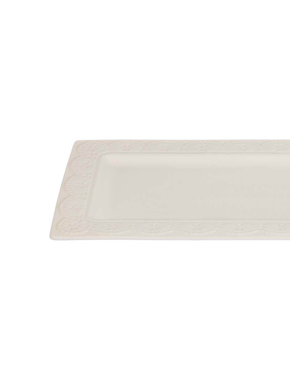 Plato para pastel de porcelana Plato para pastel de porcelana