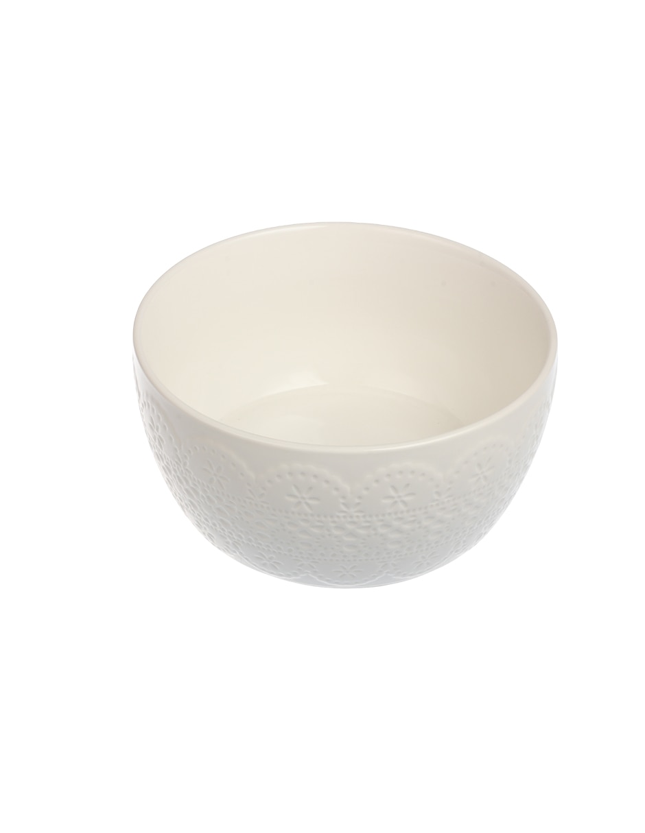 Ensaladera ensaladera lacy de porcelana 3
