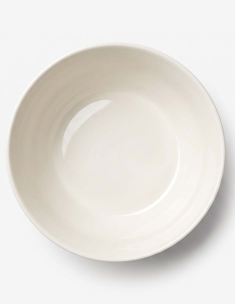 Ensaladera Lacy de porcelana 4