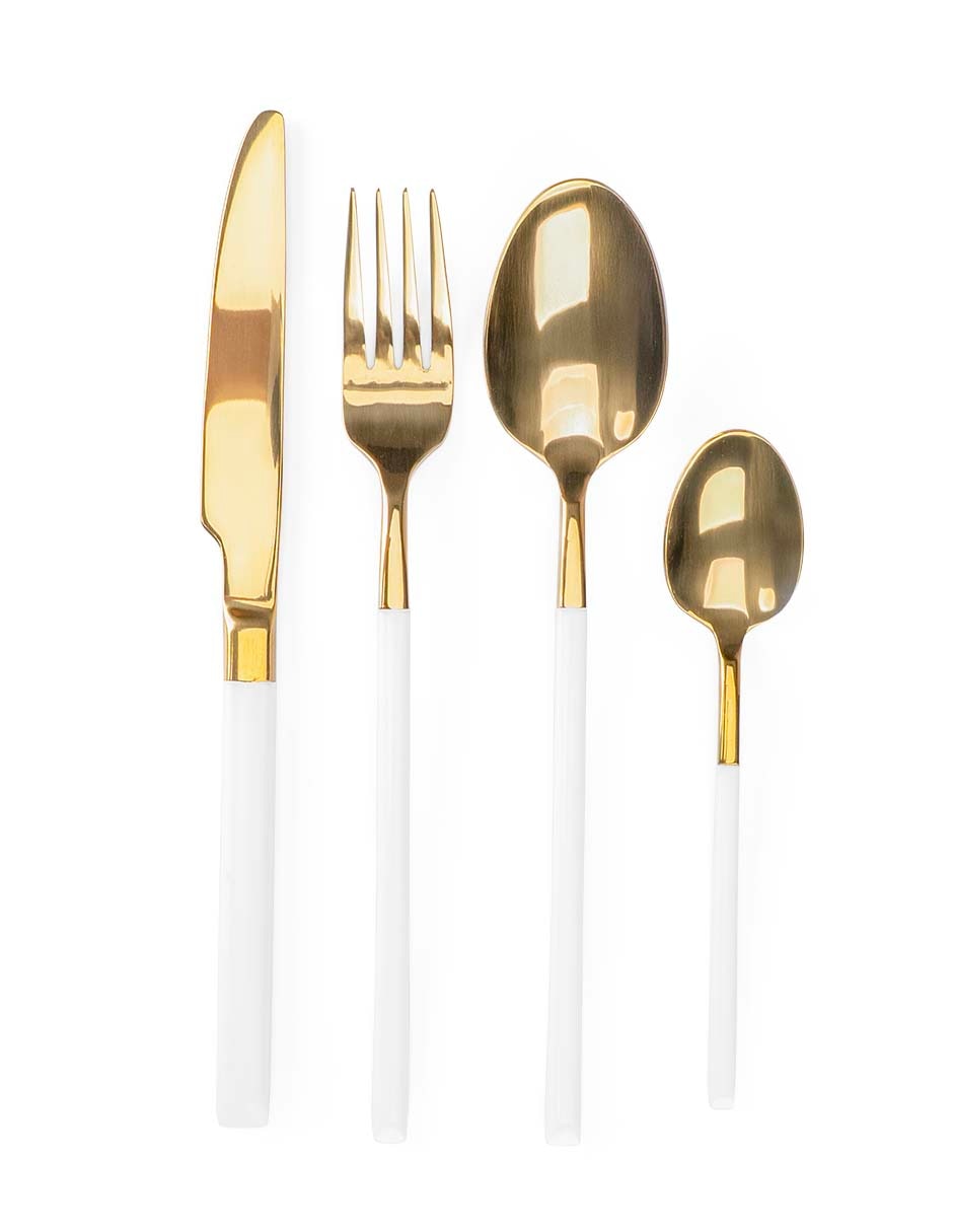 Set cubiertos valentinna de acero inoxidable 16 piezas Set cubiertos valentinna de acero inoxidable 16 piezas