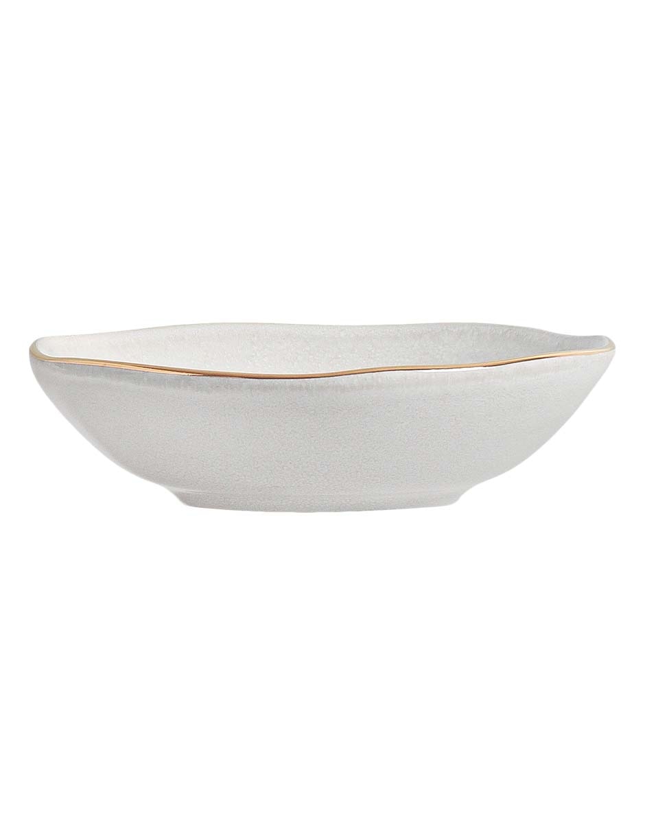 Ensaladera Rustic Gold de cerámica 2