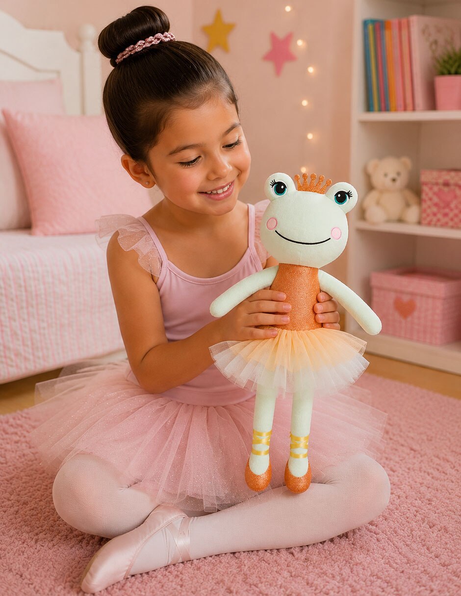Peluche de rana de 36 cm 2