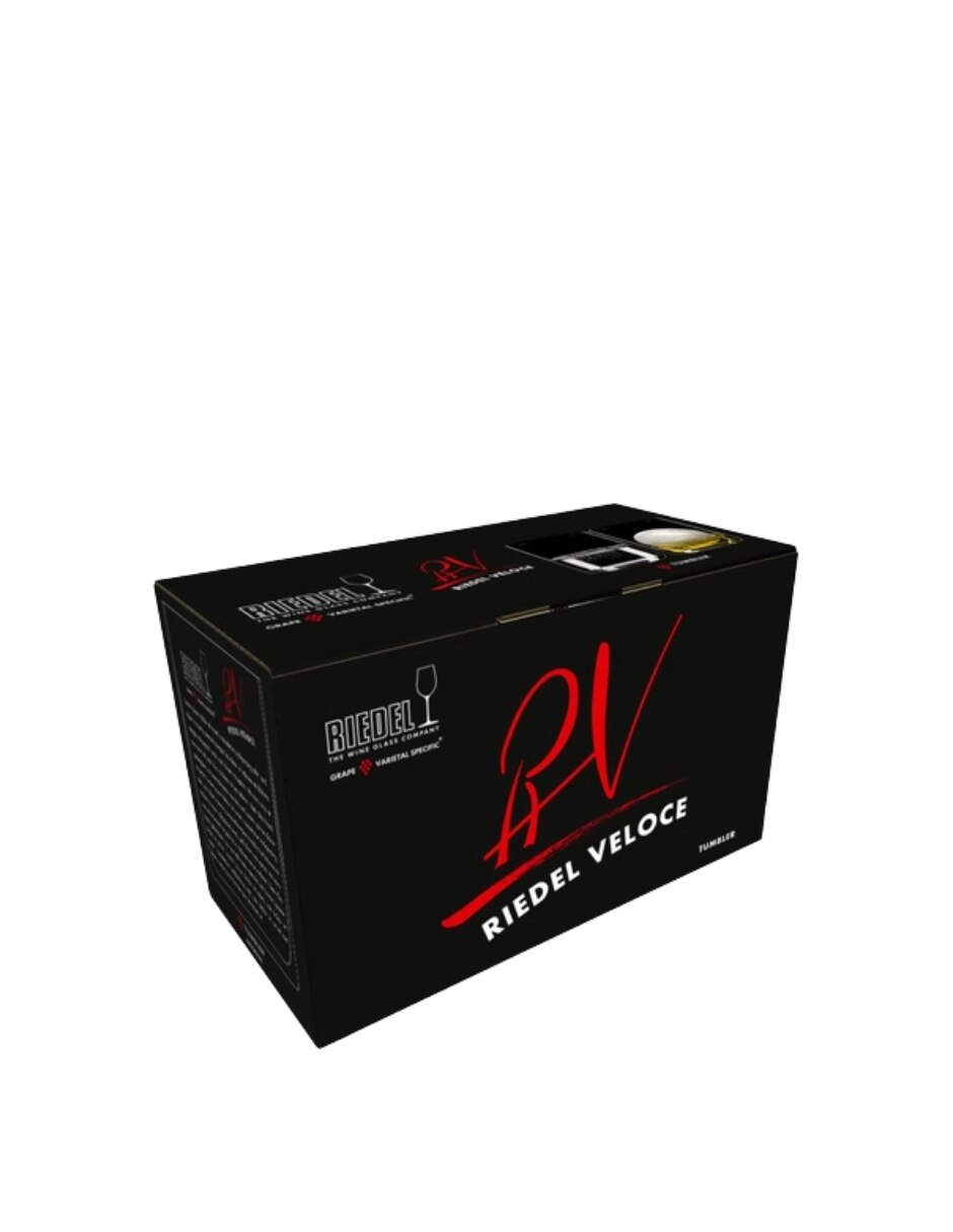 Set vasos para agua Veloce de cristal con 2 piezas