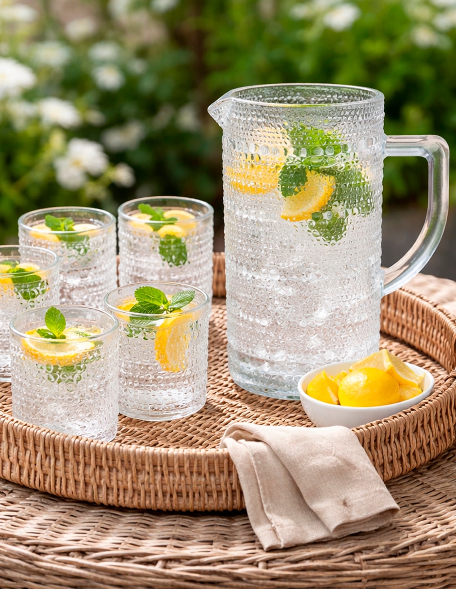 Vasos vidrio bormioli jupiter transparente