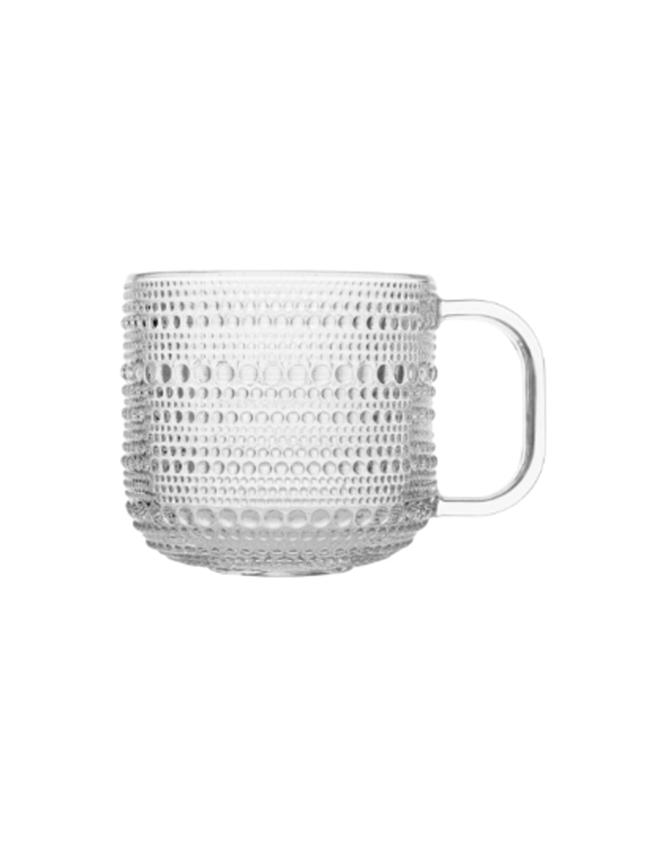 Taza con difusor redonda fortessa jupiter transparente 1 pieza