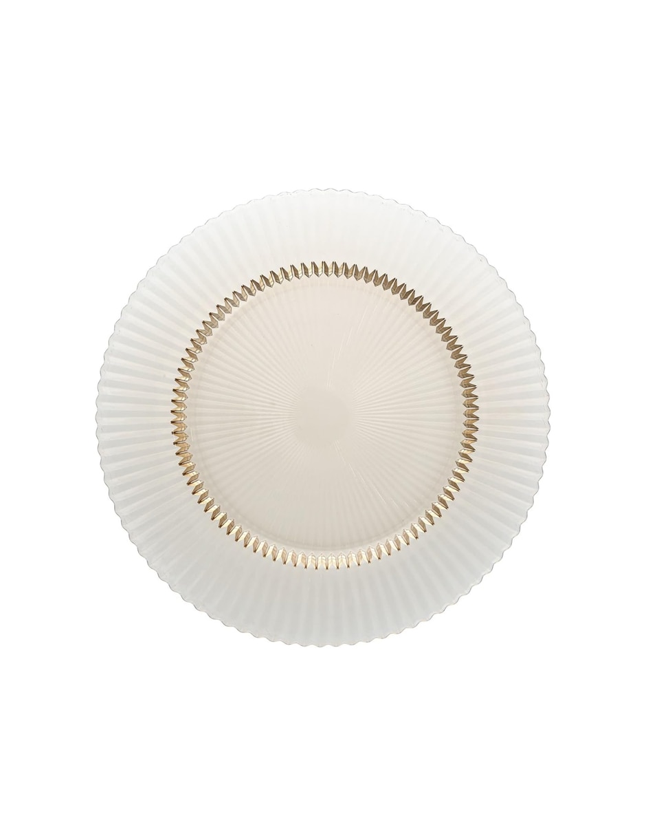 Plato ensalada Archie de vidrio 1