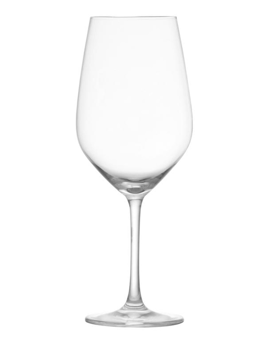 Copa para vino tinto de vidrio