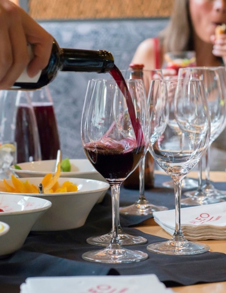 Copa para vino de vidrio 3