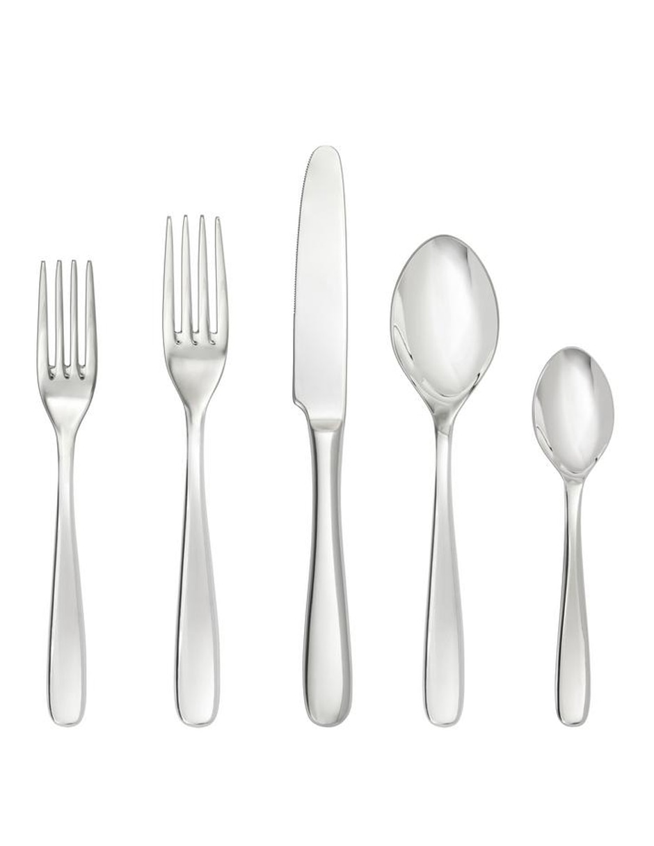 Set cubiertos para servicio de acero inoxidable 20 piezas