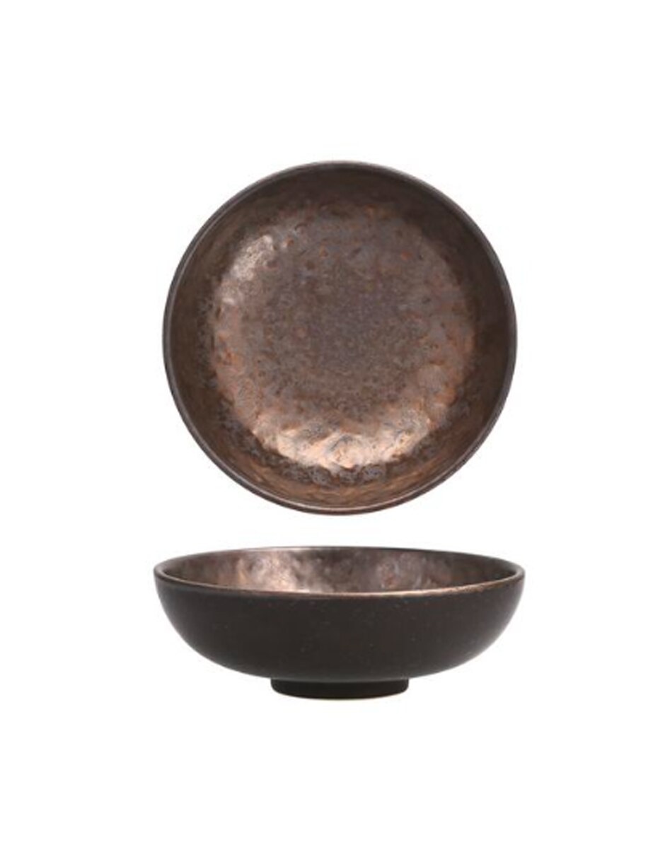 Plato sopa Nivo Metallic de vitrocerámica 2