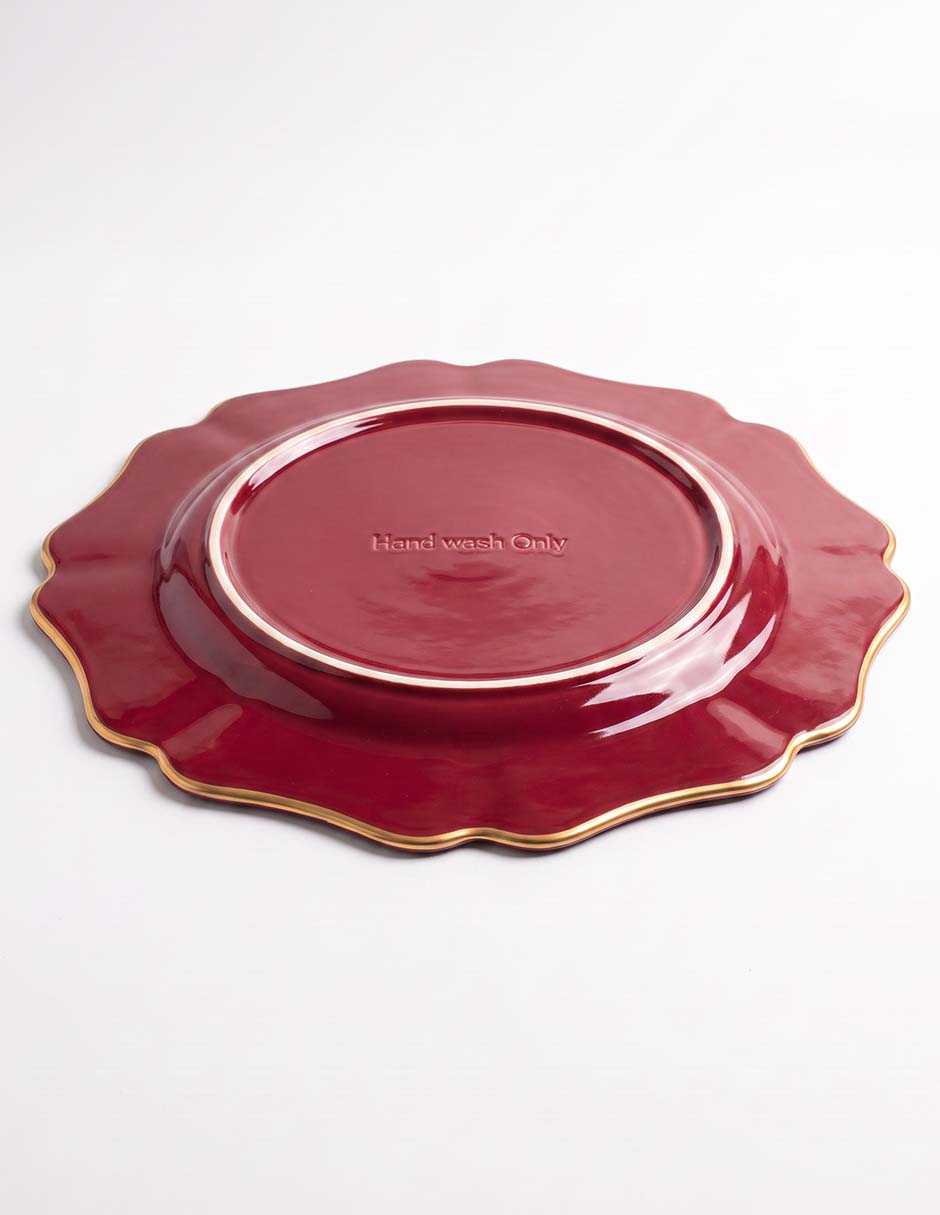 Plato base de vidrio 2