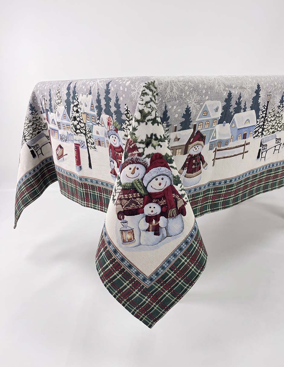 Mantel navideño rectangular Mantel navideño rectangular