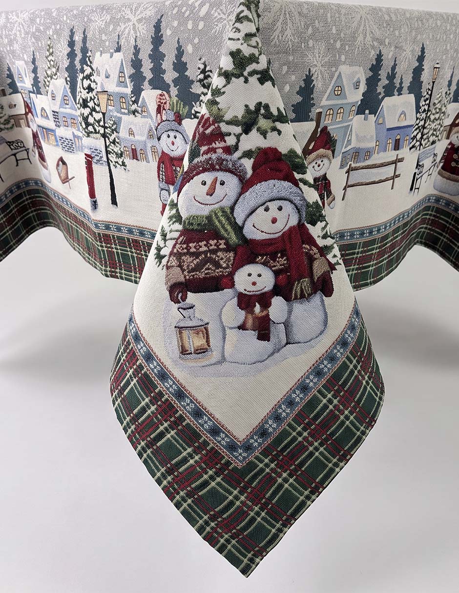 Mantel navideño rectangular 3