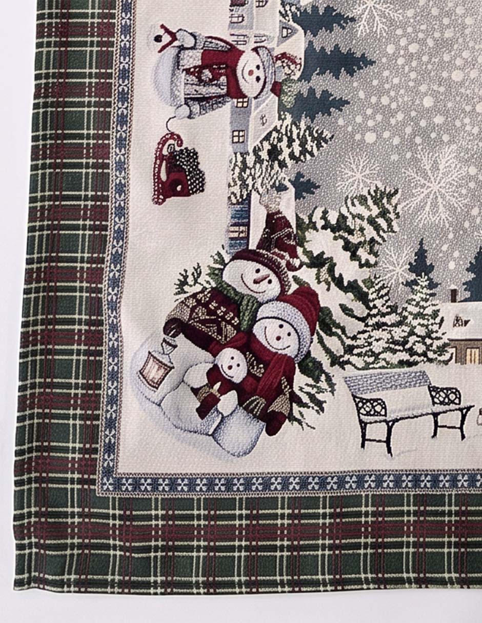Mantel navideño rectangular 2