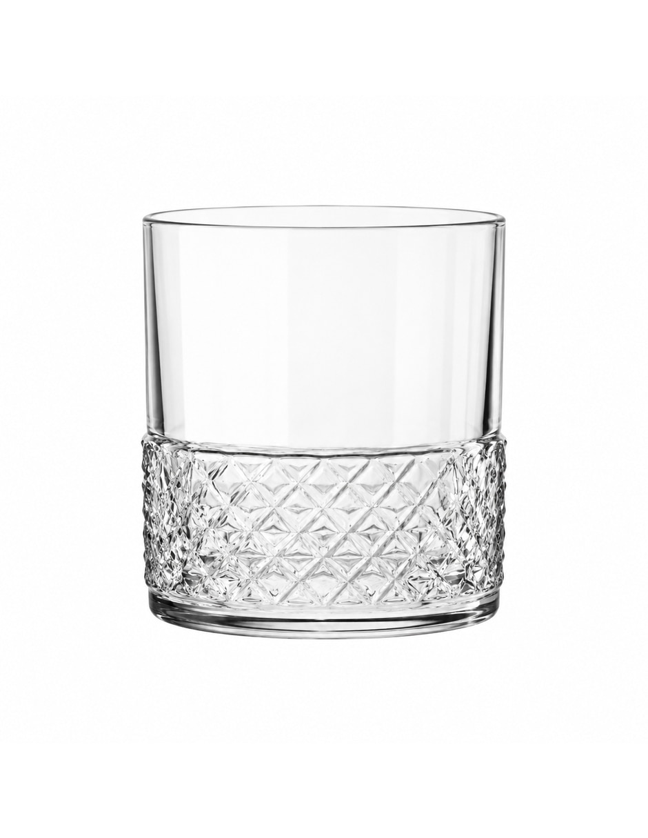 Set de vasos dof luigi bormioli de vidrio con 6 piezas