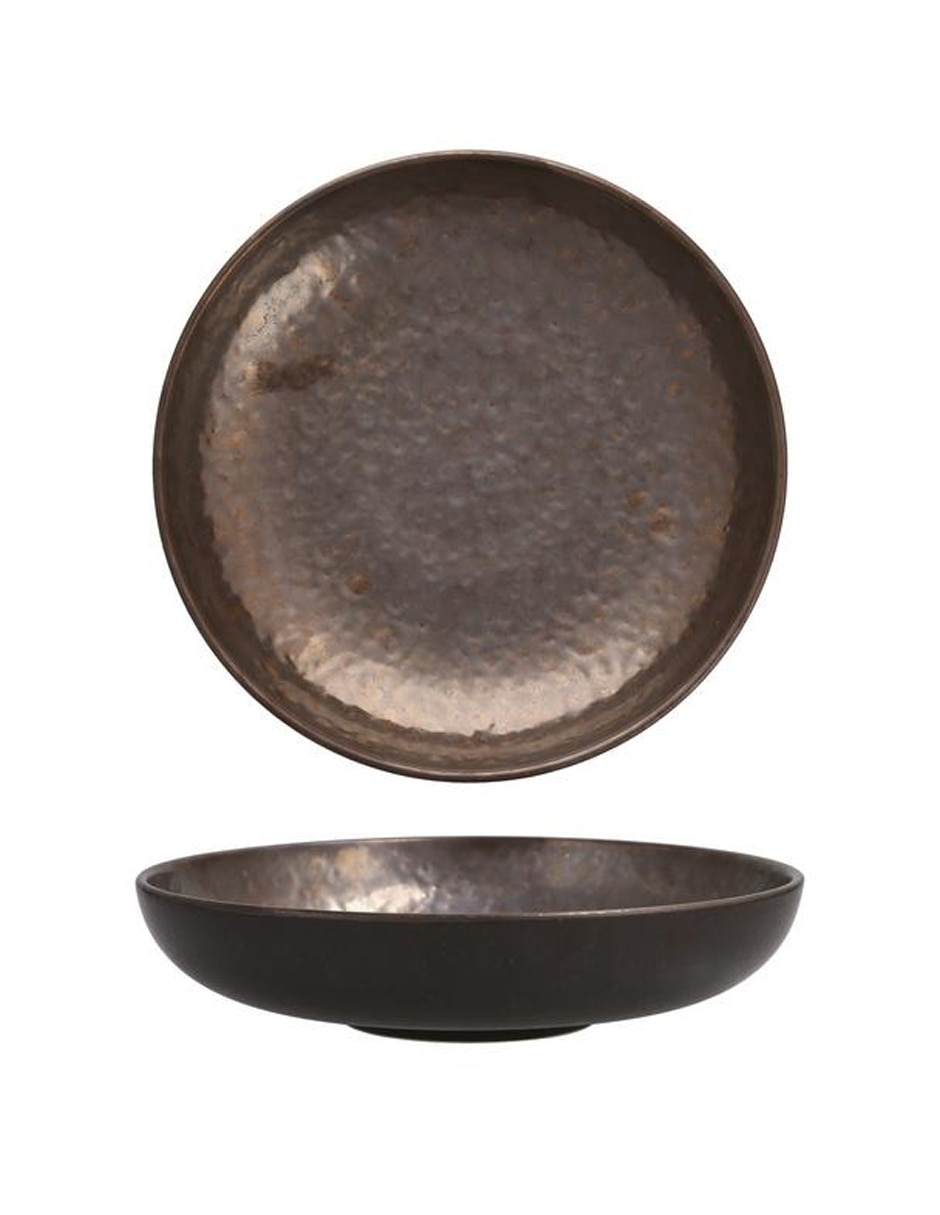 Plato sopa Nivo Metallic de vitrocerámica 2
