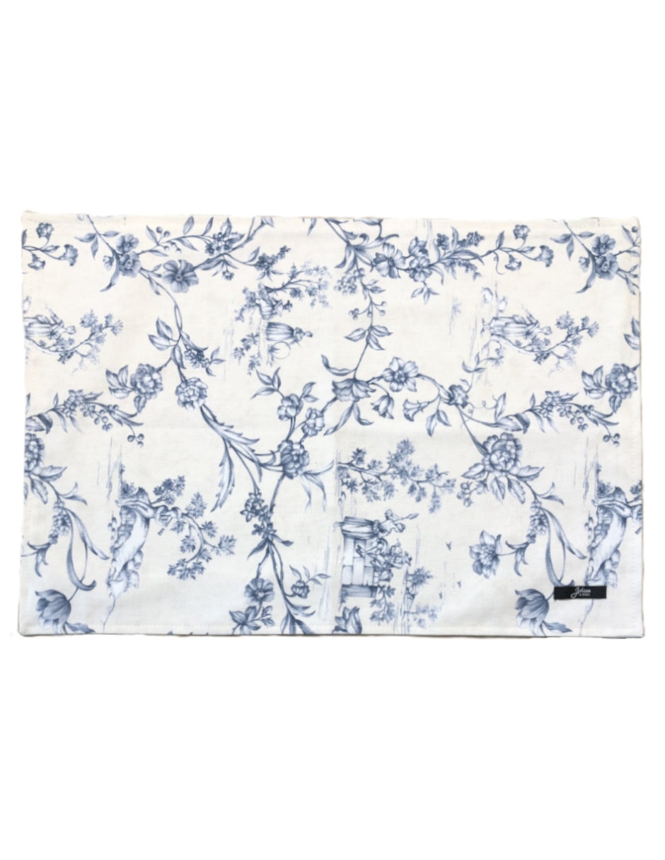 Mantel rectangular de algodón