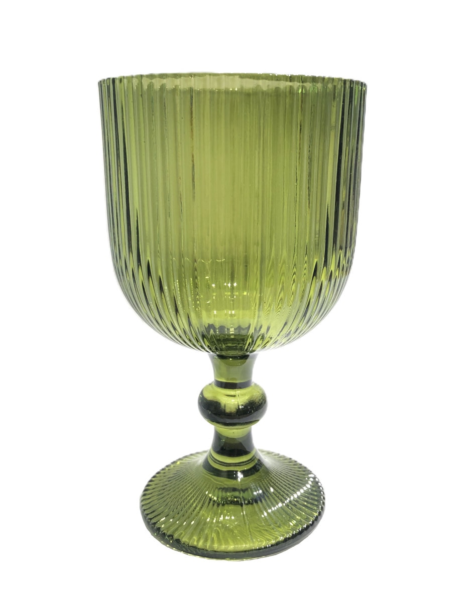 Copa para agua de vidrio