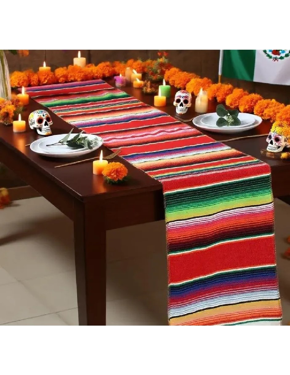 Camino mesa rectangular México 2
