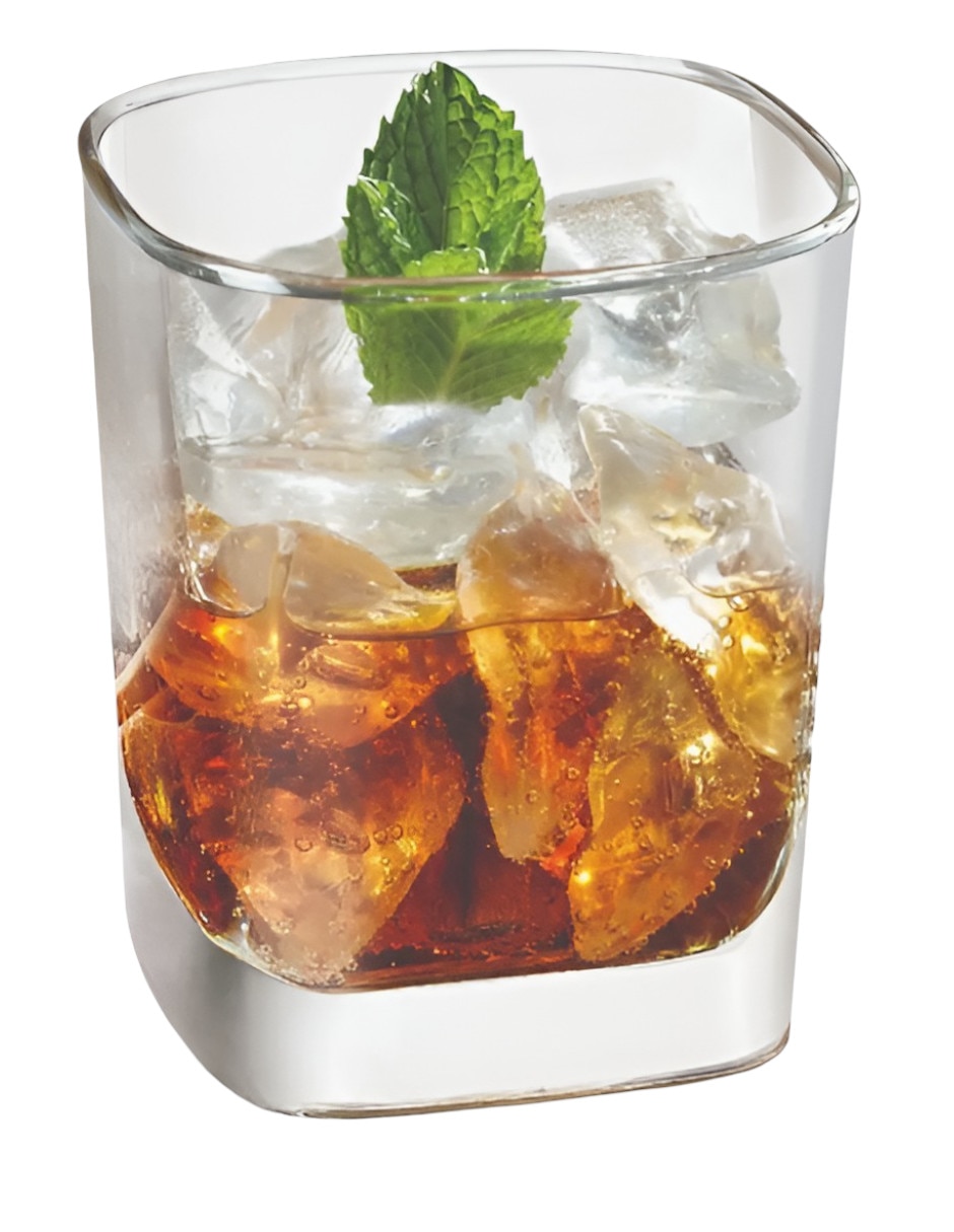 Vaso old fashion de vidrio con 6 piezas 3