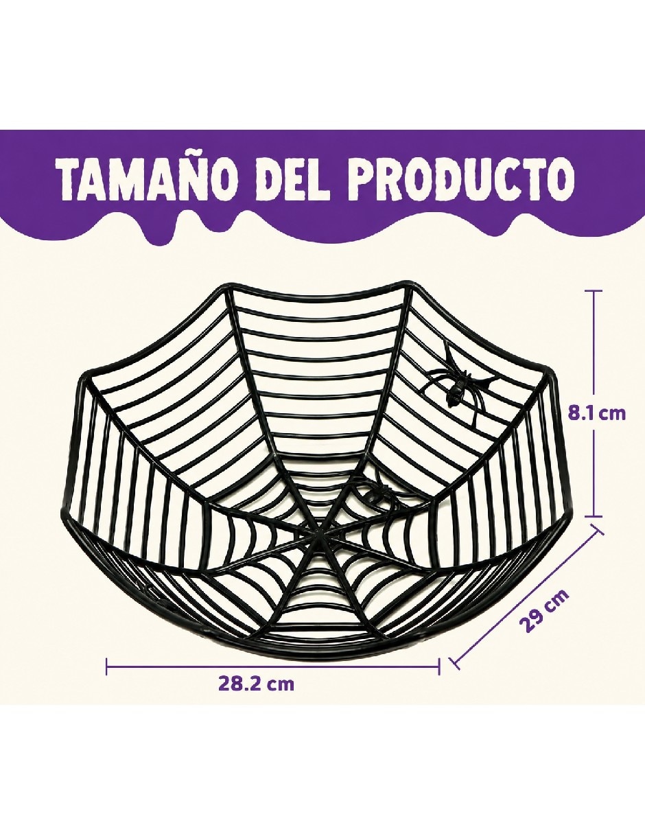 Set botanero de halloween de plástico 5