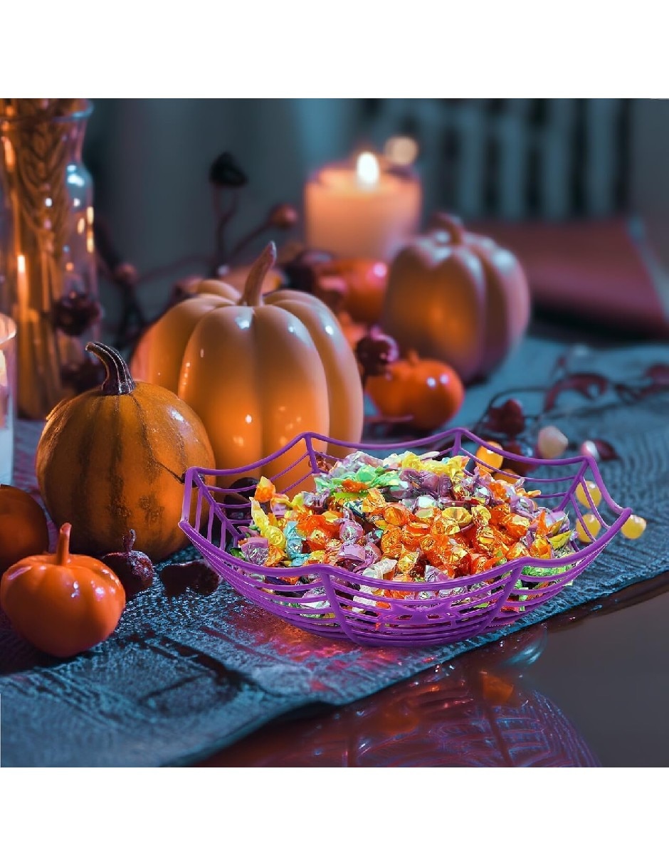 Set botanero Halloween de plástico