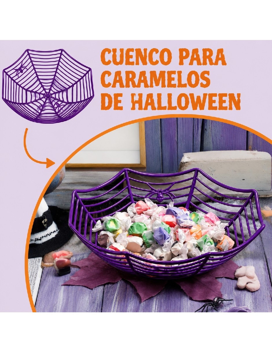 Set botanero Halloween de plástico