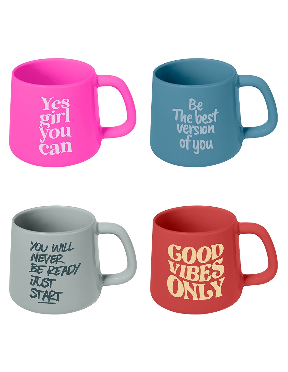 Set de tazas clásicas 4 piezas 1