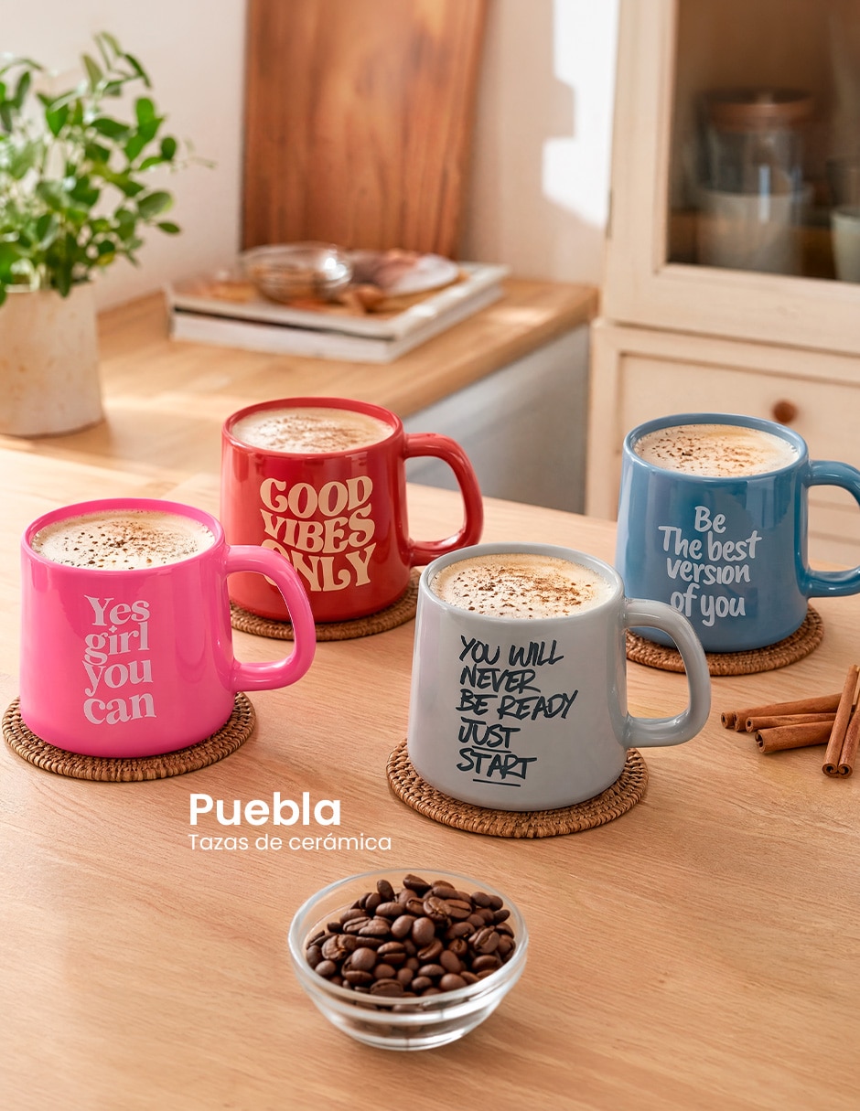 Set de tazas clásicas 4 piezas 4