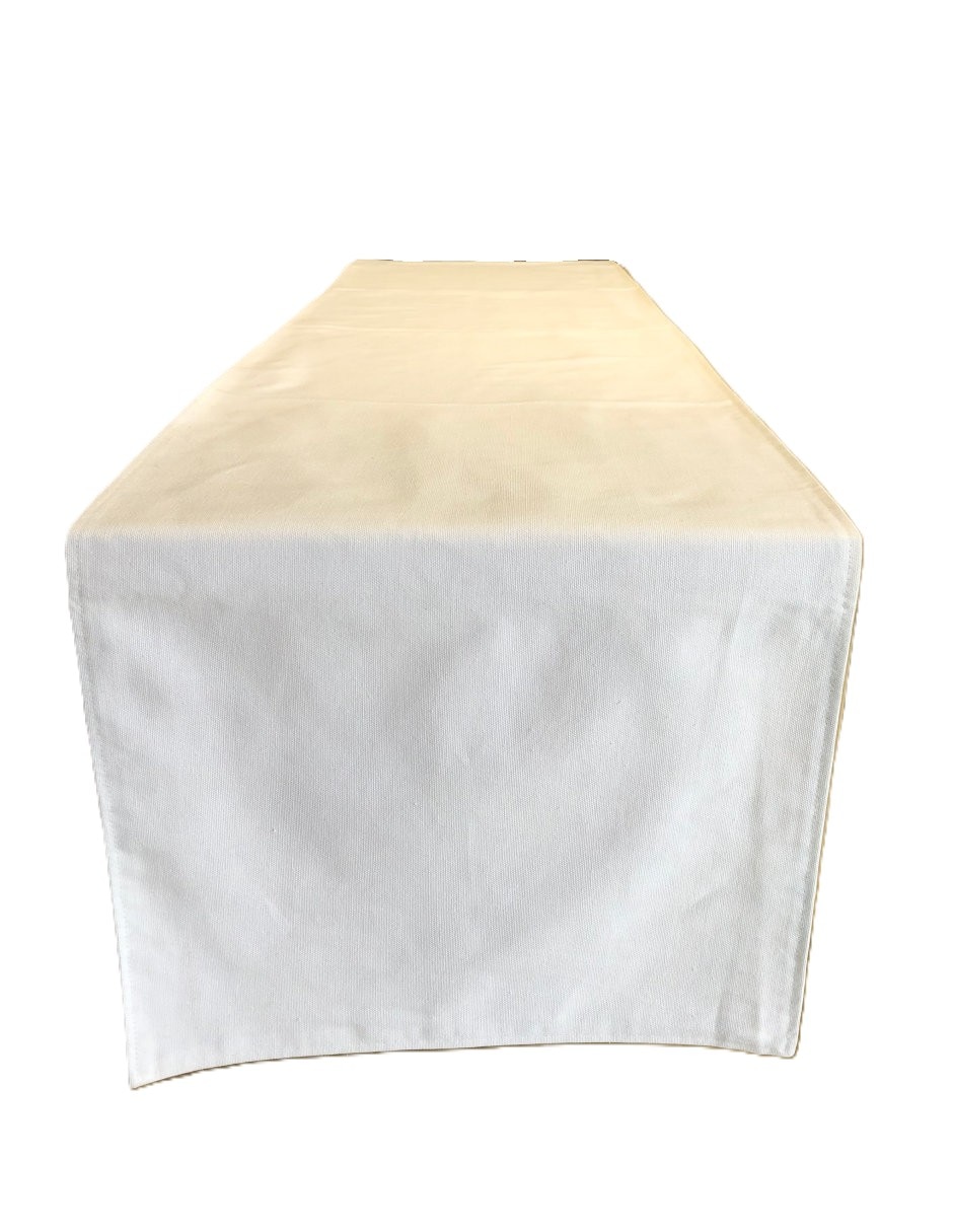 Camino mesa rectangular de algodón
