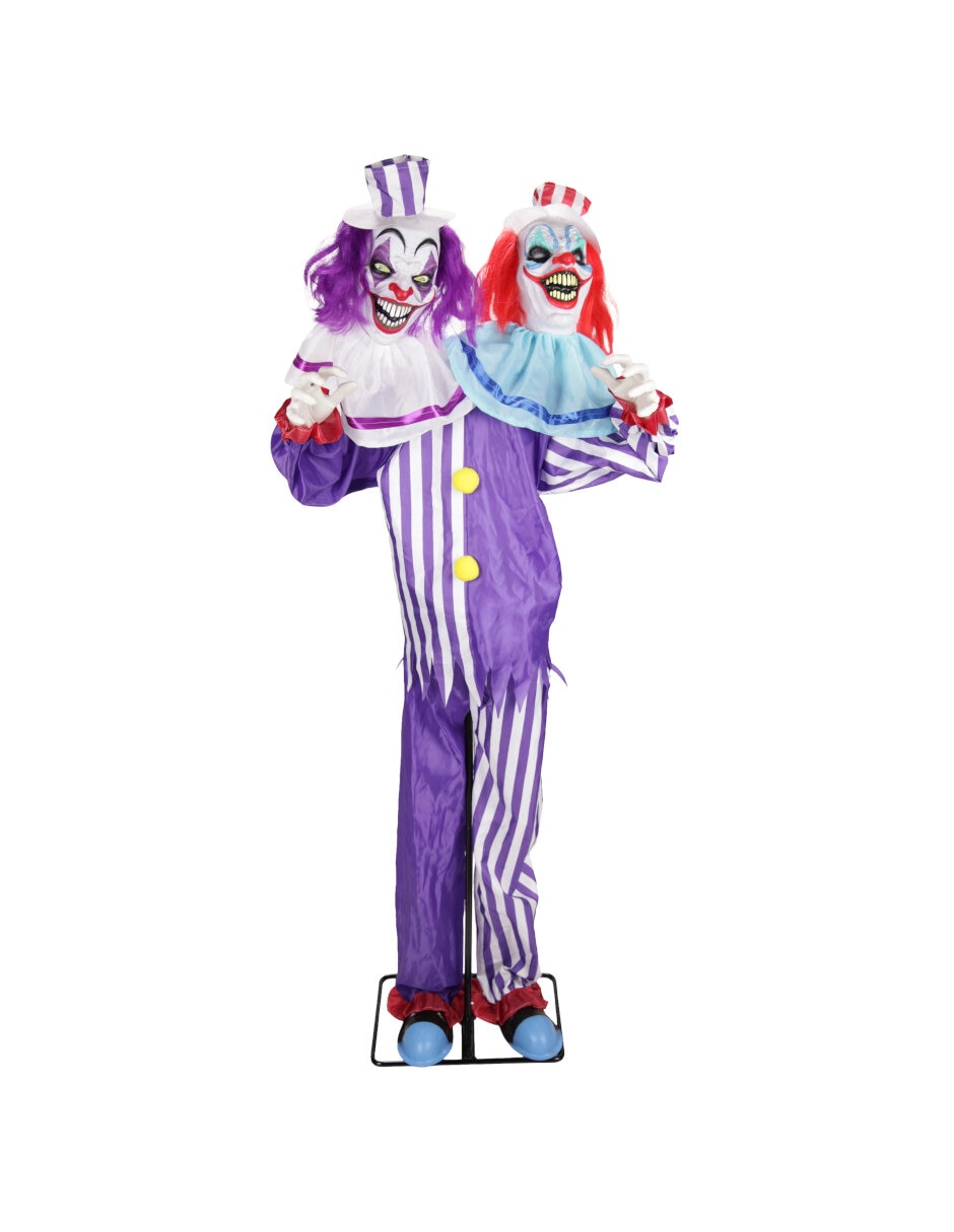 Figura decorativa de Payaso Halloween Animatronic