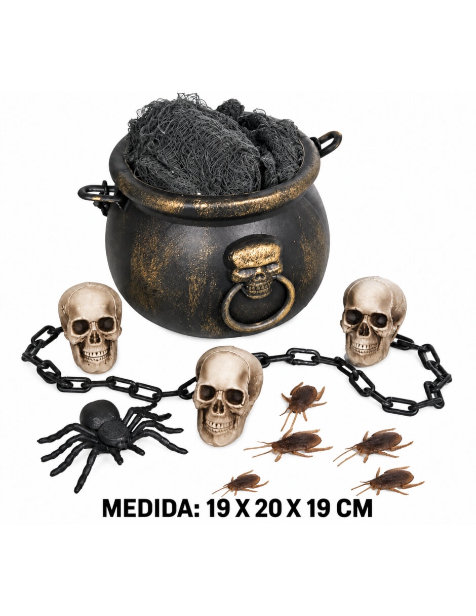 Figura decorativa de araña halloween adorno de plástico 3