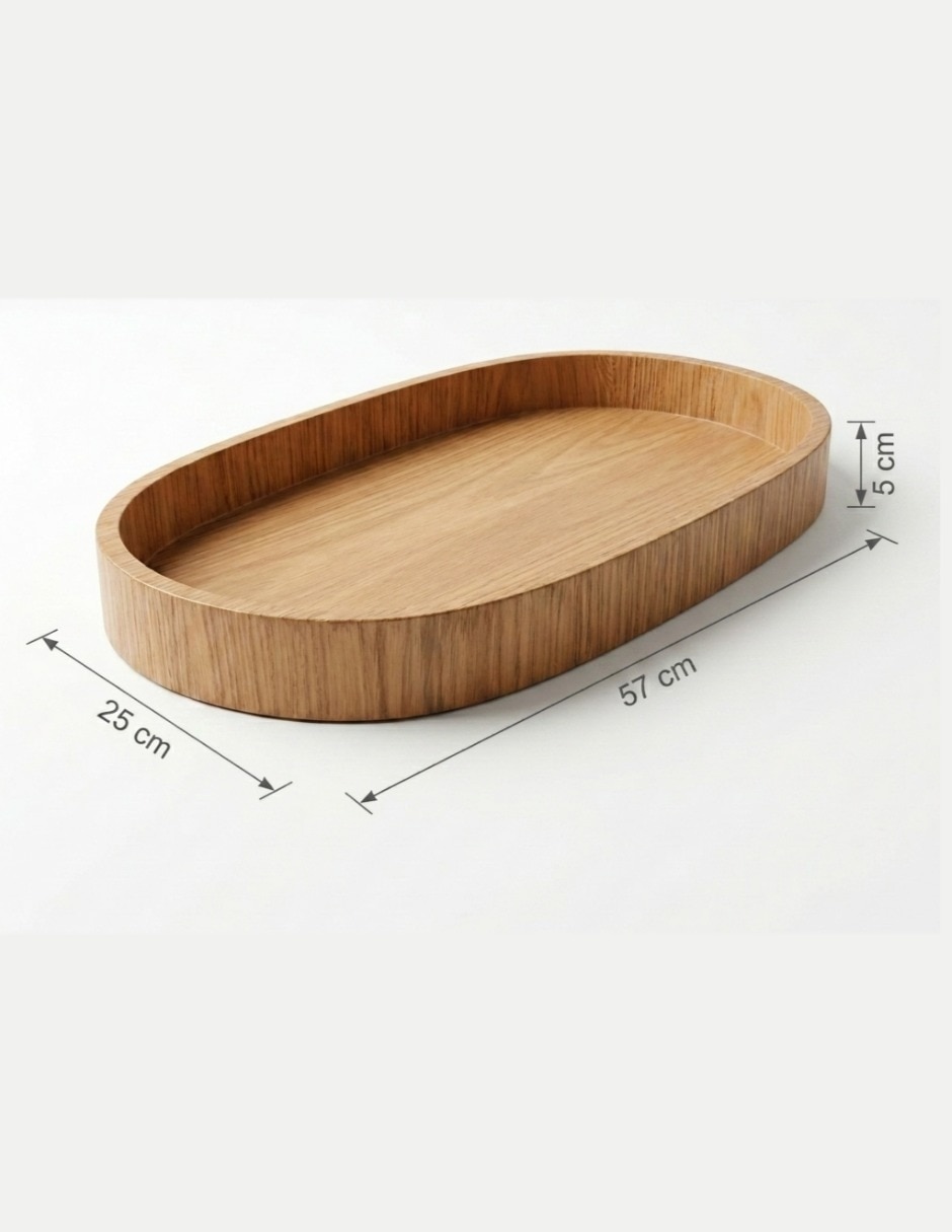 Bandeja decorativa funcional de mdf 8